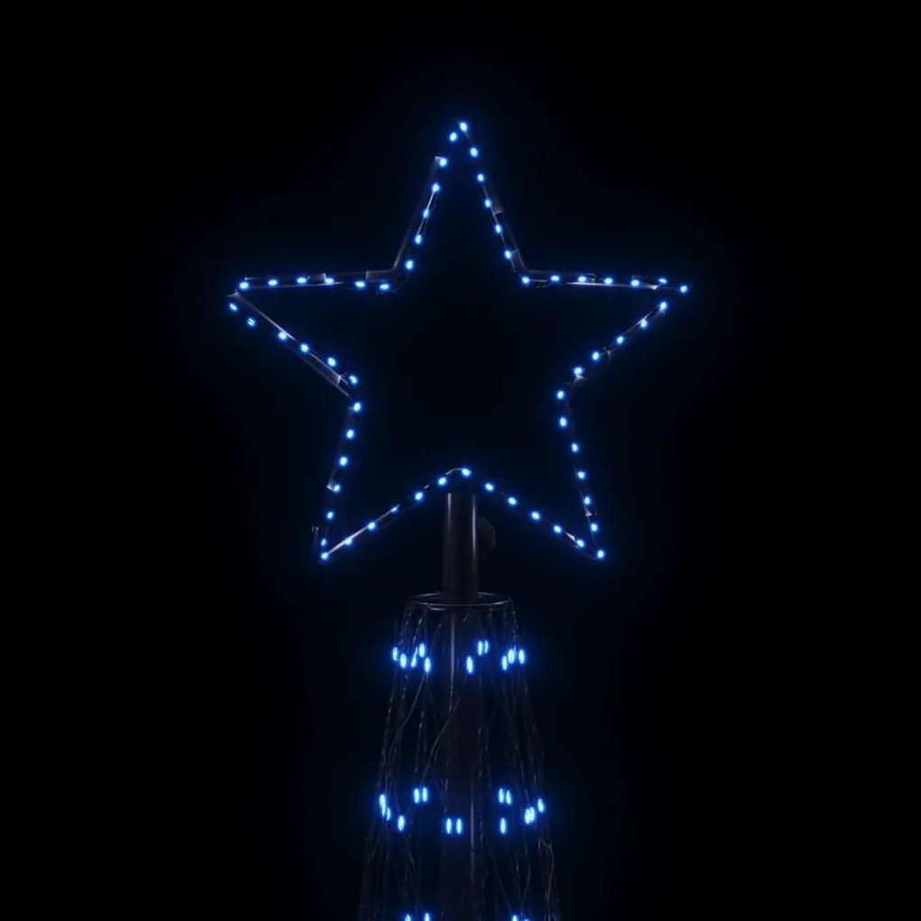 vidaXL Χριστουγεννιάτικο Δέντρο Κώνος 3000 LED Μπλε 230 x 800 εκ.