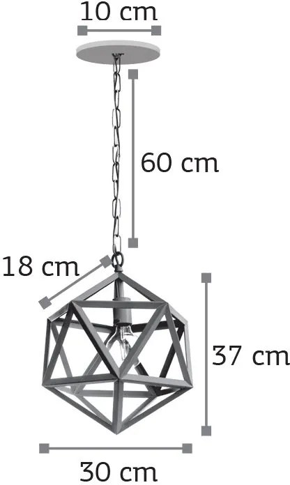 Φωτιστικό οροφής InLight 4418-Λευκό