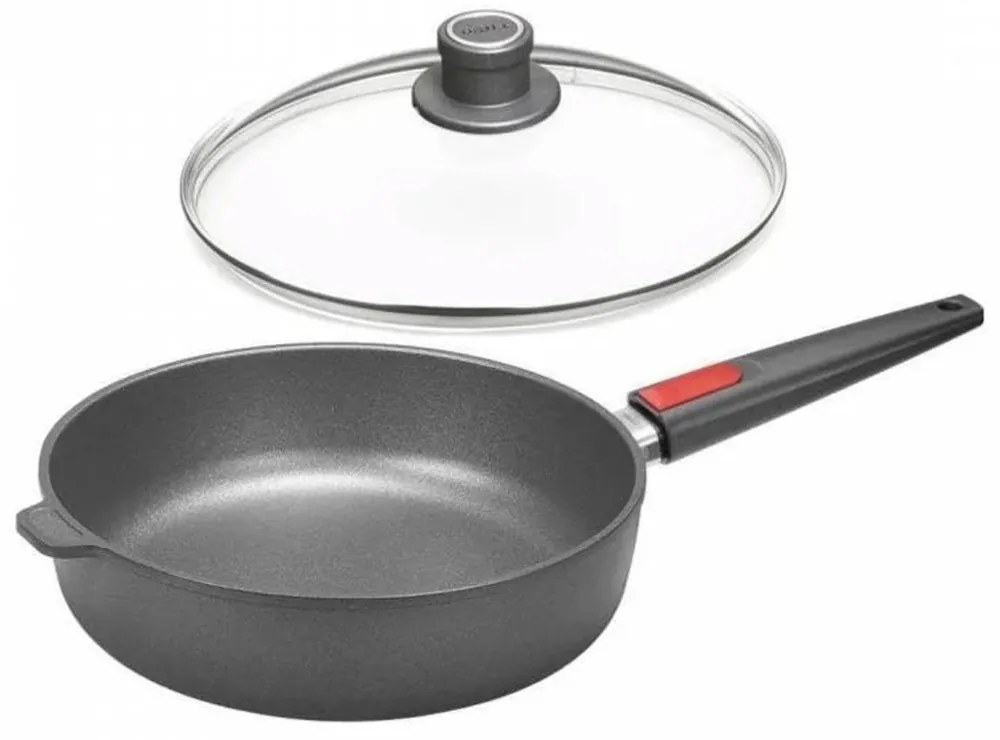 Σωτέζα Αντικολλητική Titanium Nowo NB-NTI-1724-L 24cm 2.5lt Black Woll 24cm Αλουμίνιο