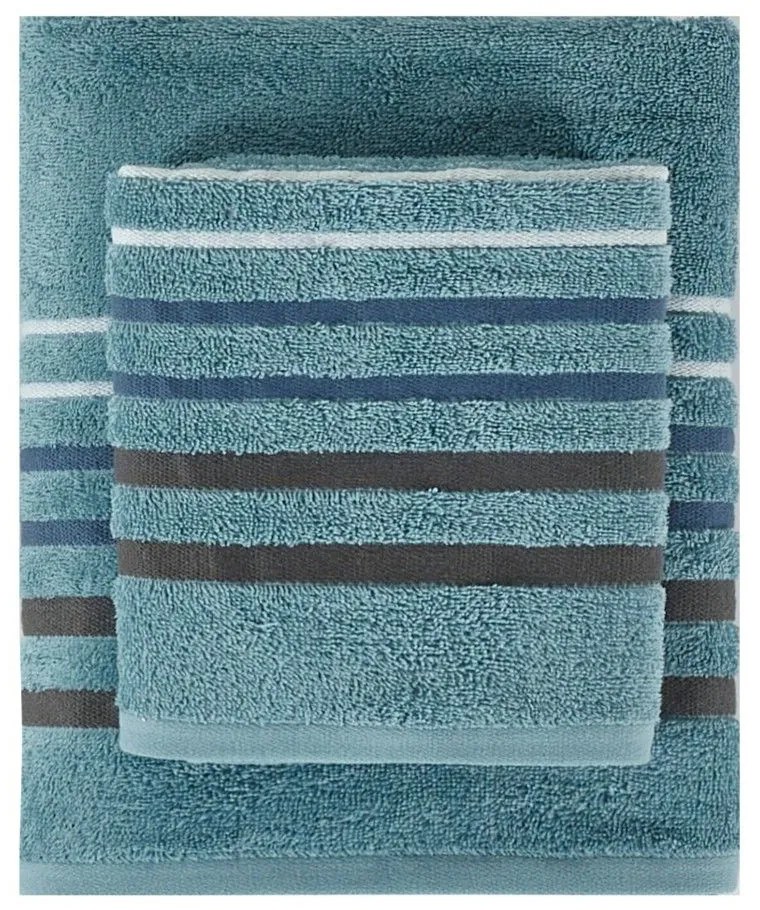 Πετσέτες Julia 19 (Σετ 2τμχ) Petrol Kentia Σετ Πετσέτες 70x140cm 100% Cotton