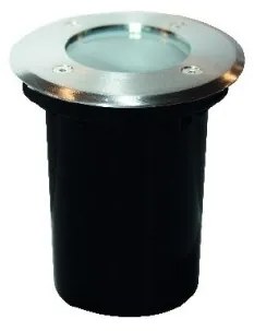 Σποτ Δαπέδου Εξ.Χώρου Νο7371 GU10 35W INOX Ασημί HI7371 ACA-HI7371-Ασημί HI7371