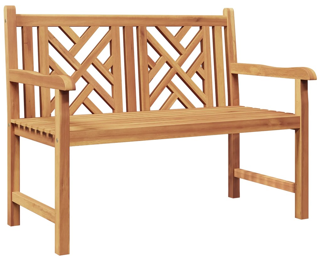 vidaXL Παγκάκι κήπου Καφέ 228 x 60 x 90 εκ Μασίφ ξύλο teak