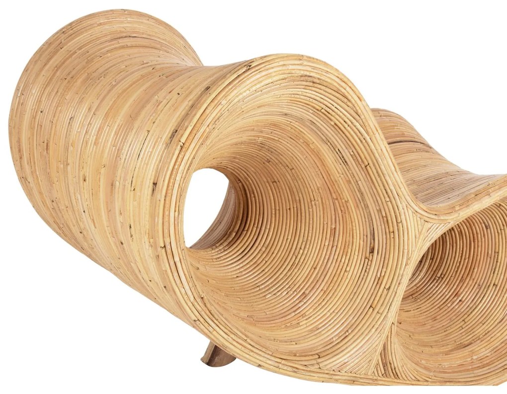Καρέκλα - Πολυθρόνα CURVY LOUNGE C9645.01 Φυσικό Rattan 63x128x97Y εκ. 63x128x97 εκ.