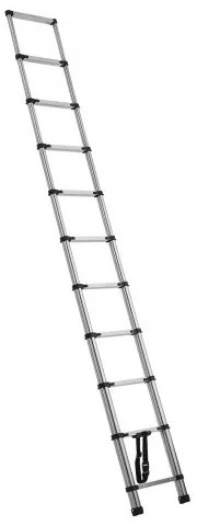 VEVOR Telescoping Ladder Stainless Steel Extension Step 12.5ft Portable Ladders