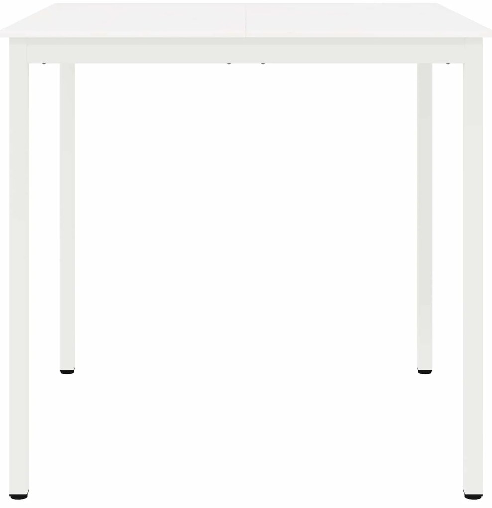 vidaXL Τραπέζι μπαρ Λευκό 110 x 55 x 105 εκ. Στερεά ξυλεία πεύκου