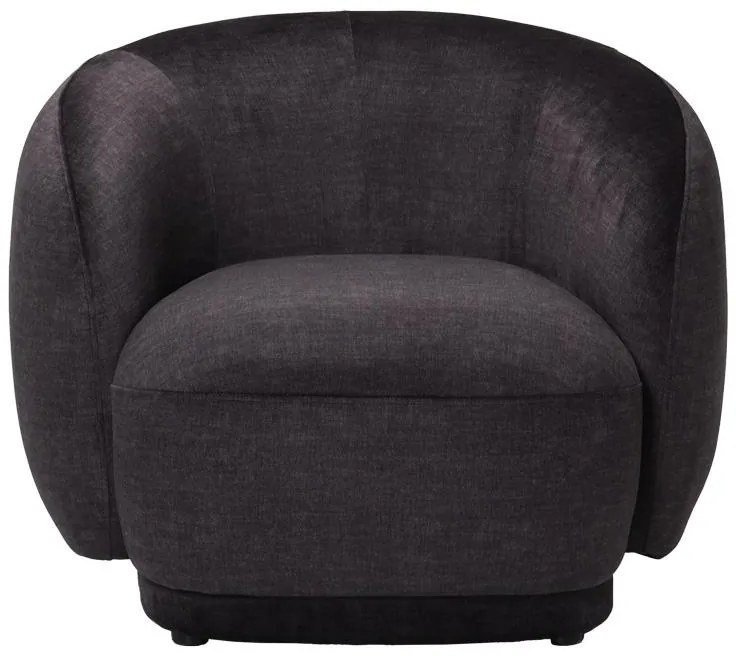 Πολυθρόνα Freya ύφασμα σε ανθρακί απόχρωση 93x87x76εκ 93x87x76 εκ.