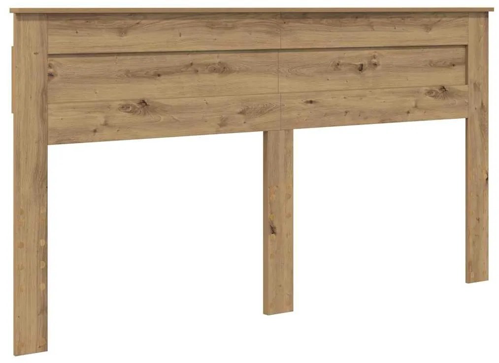 vidaXL Κεφαλάρι με κεφαλάρι Artisan Oak 200 cm Επεξεργασμένο ξύλο