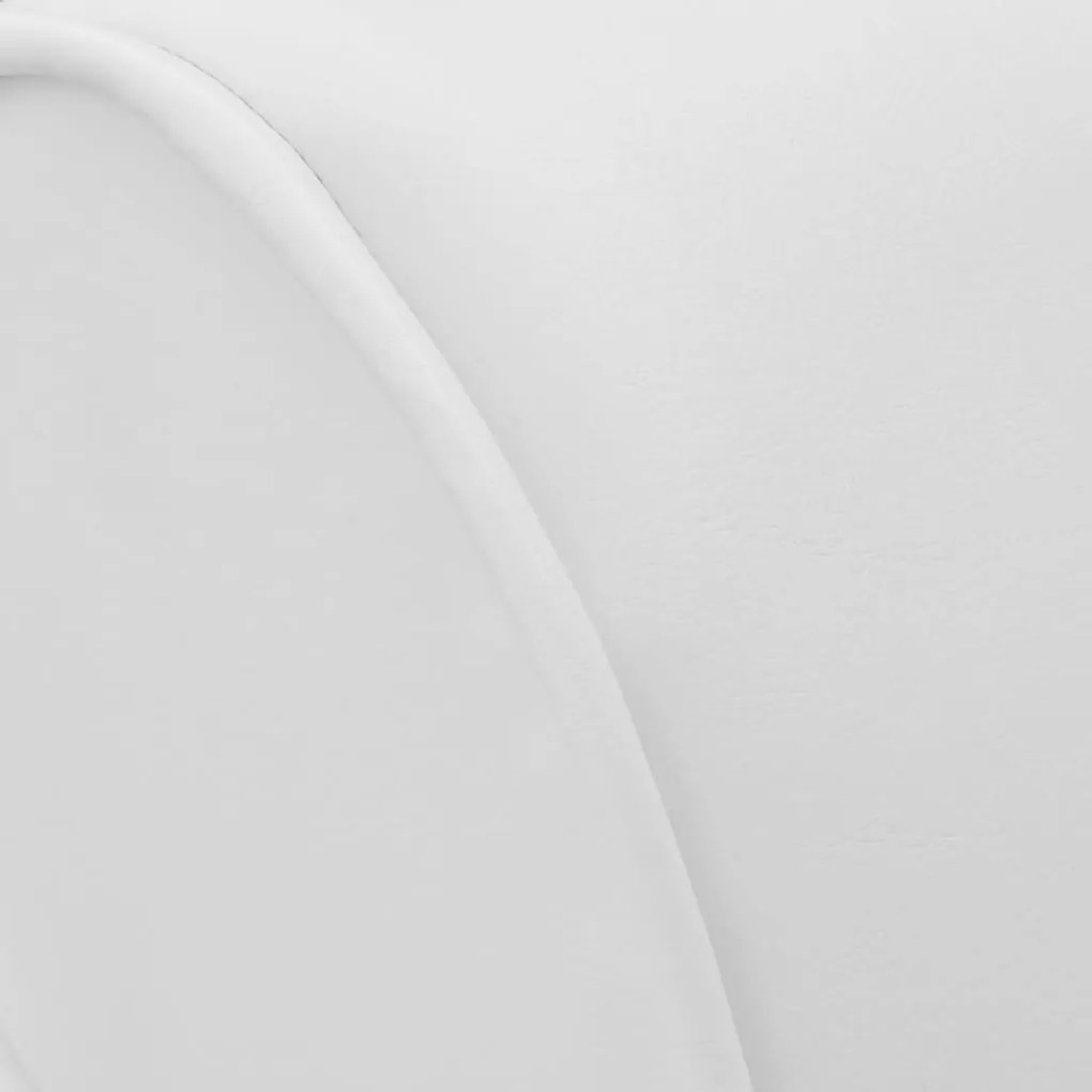vidaXL Ανάκλιντρο Λευκό από Συνθετικό Δέρμα