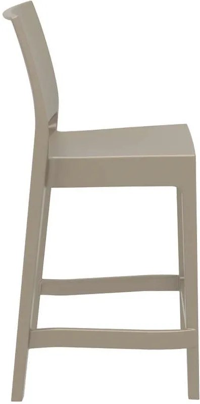 Σκαμπό Μπαρ Maya 65 Dove Grey