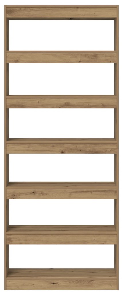 vidaXL Βιβλιοθήκη/Διαίρεση Δωματίου από Δρυ 80x30x198 εκ