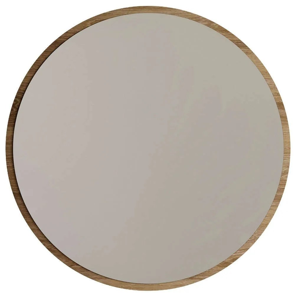 Καθρέπτης Τοίχου 552NOS2206 60x2,2x60cm Walnut Aberto Design Particle Board, Melamine