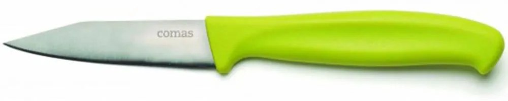 Μαχαίρι Λαχανικών CO07536000 8cm Από Ανοξείδωτο Ατσάλι Silver-Green Comas Stainless Steel
