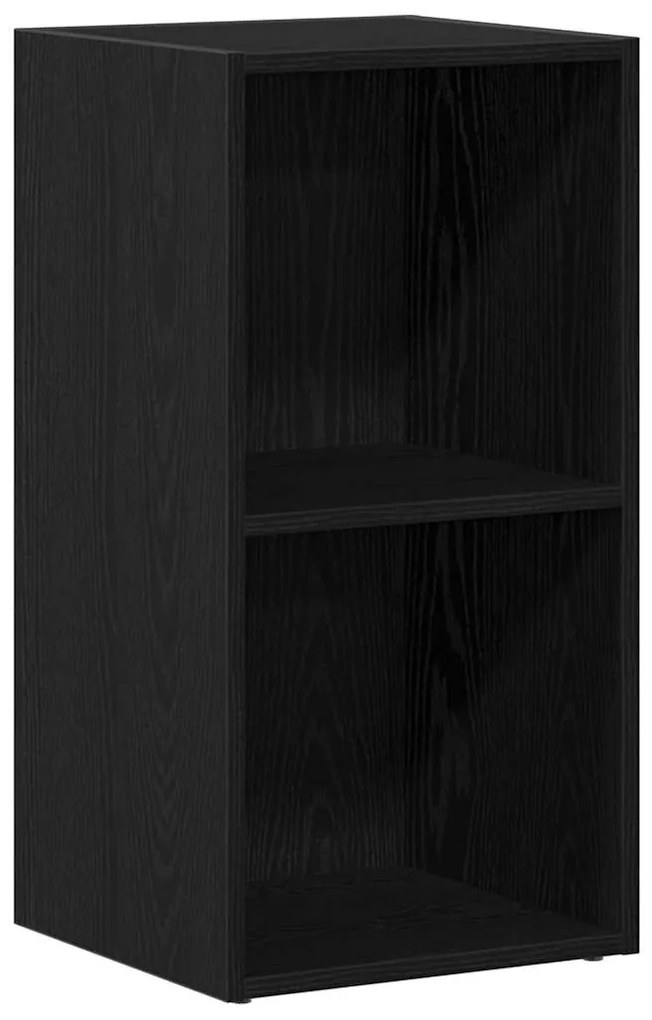 Κουτί αποθήκευσης vidaXL LP Μαύρη βελανιδιά 71x34x36 cm