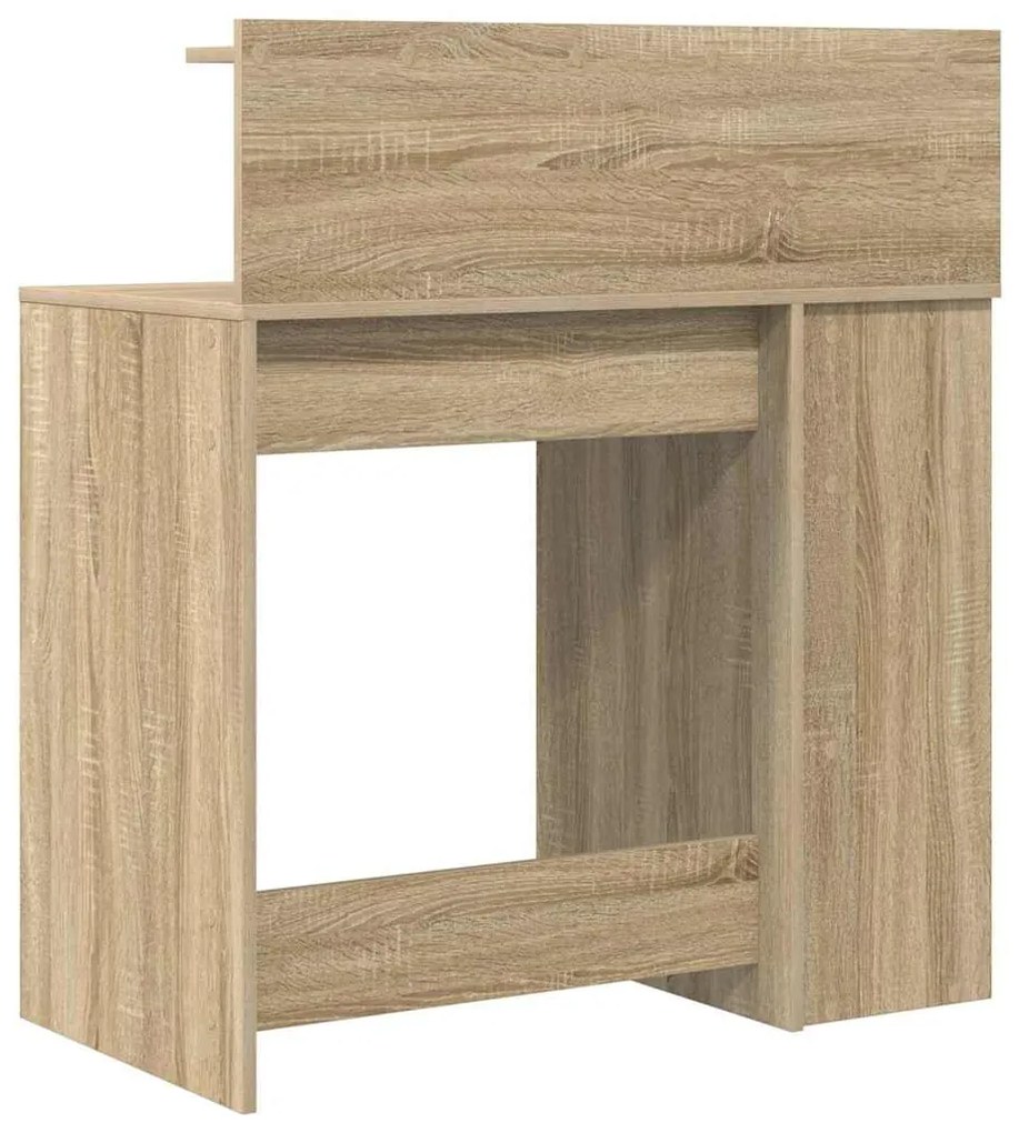 vidaXL Γραφείο Δρύς Sonoma 90 x 48 x 101,5 εκ. Επεξεργασμένο ξύλο