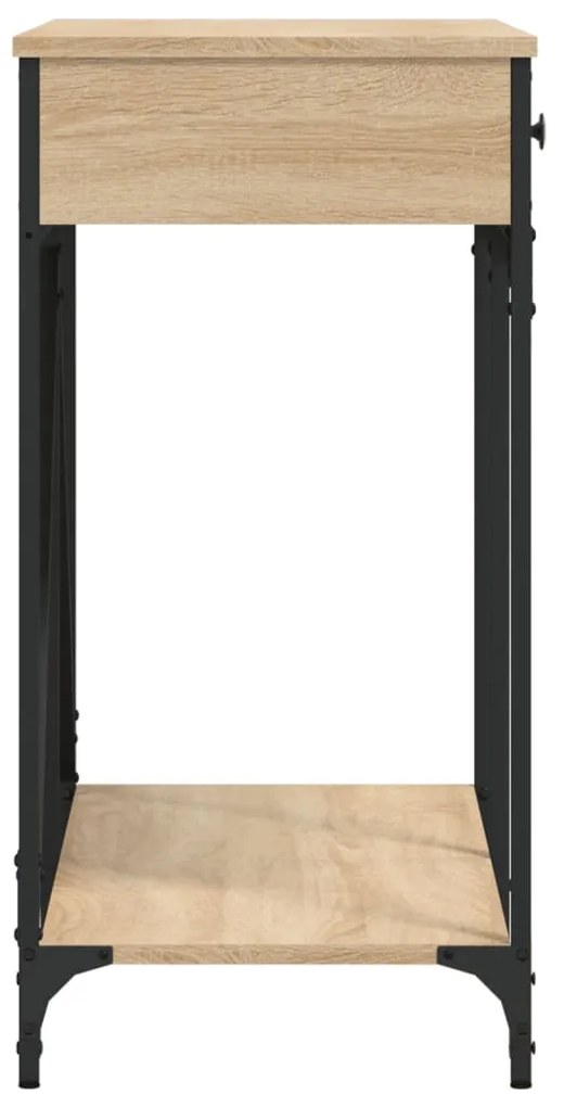 vidaXL Τραπέζι Κονσόλα Sonoma Δρυς 100x39x78,5 εκ. Επεξεργασμένο Ξύλο