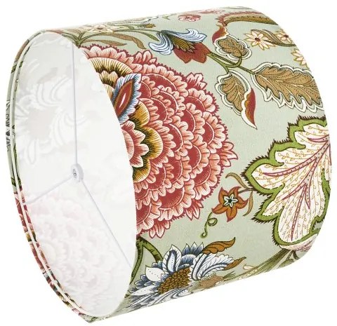 VEVOR Drum Lamp Shade 2 Set 13 x 13 x 10 in Medium Round Lampshade (Dark Floral)