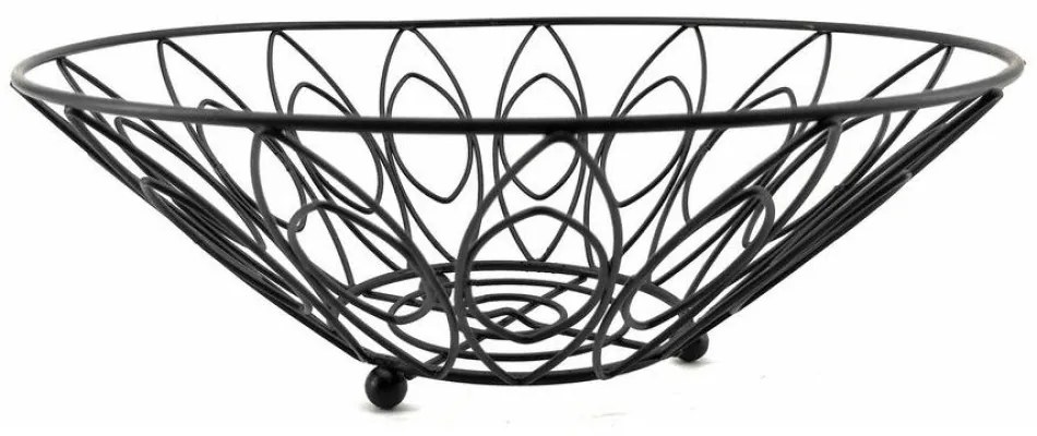 Φρουτιέρα (Φ30x10) Maxhome XX12032P/BLK