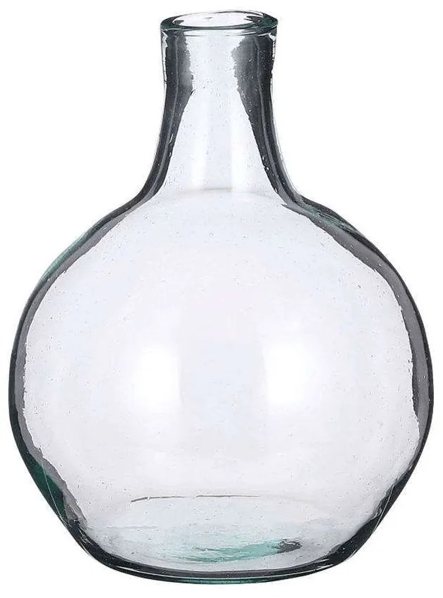 Βάζο Γυάλινο 7550-8 18x18x24cm Clear Supergreens Glass