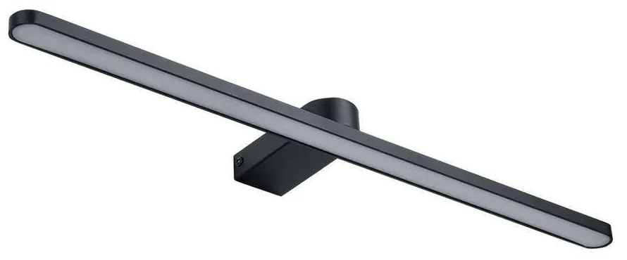 Φωτιστικό Τοίχου - Απλίκα  Megan 60448 Led 12W 60x12x4cm Black GloboStar Aluminium