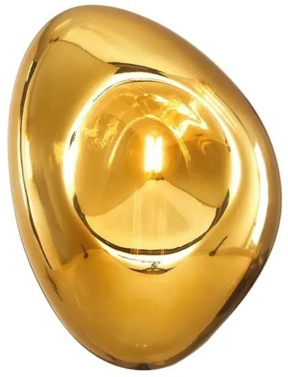 Απλίκα Φωτιστικό Τοίχου Γυαλί Mabell H27,5 Φ20,8 Maytoni-MOD306WL-01G-Χρυσό MOD306WL-01G