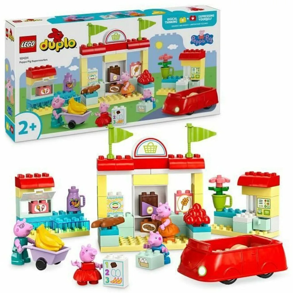 Παιχνίδι Kατασκευή Lego 10434 Peppa Pig 70 piezas
