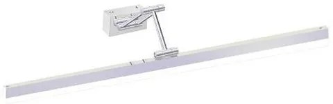 Απλίκα Φωτιστικό Μπάνιου LED 16W Νίκελ IP44 3CCT 80cm Arte Illumina Lano 144-80564 Eurolamp-144-80564-Νίκελ Ματ 144-80564