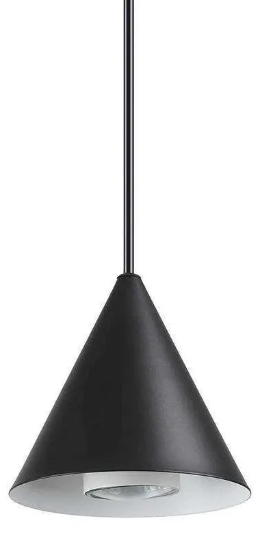 Φωτιστικό Οροφής A-line 232713 13x17,5/226,5cm 1xGU10 28W Black Ideal Lux