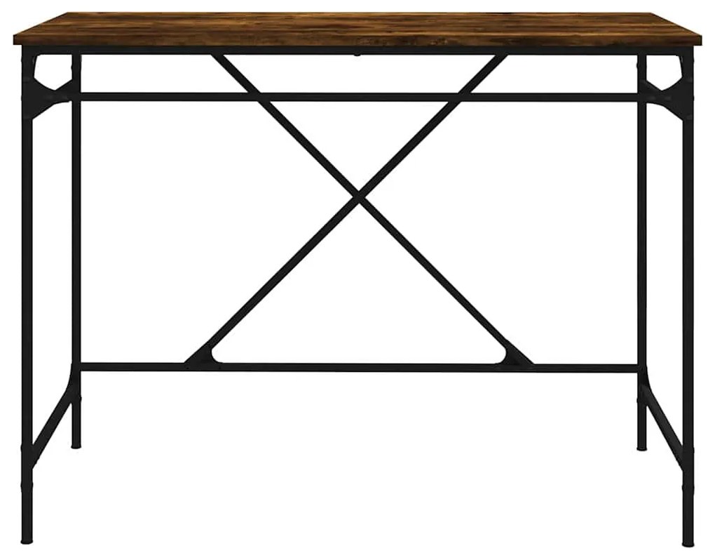 vidaXL Γραφείο Καπνιστή Δρυς 100 x 50 x 75 εκ. από Επεξεργασμένο Ξύλο