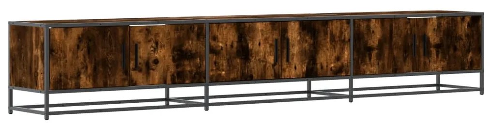 vidaXL Έπιπλο Τηλεόρασης Καπνιστή Δρυς 240x35x41 εκ. Επεξ. Ξύλο
