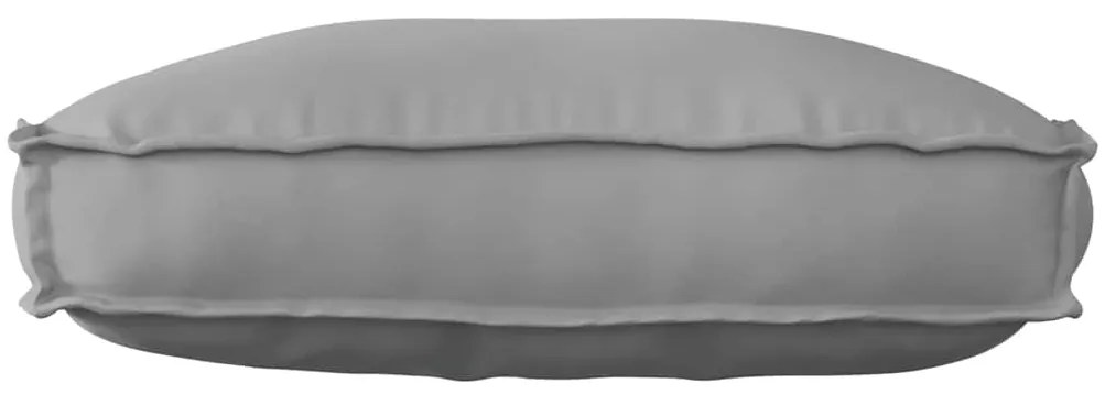 vidaXL Μαξιλάρι παλέτας για πλάτη Γκρι 70 x 40 x 12 cm Ύφασμα Oxford