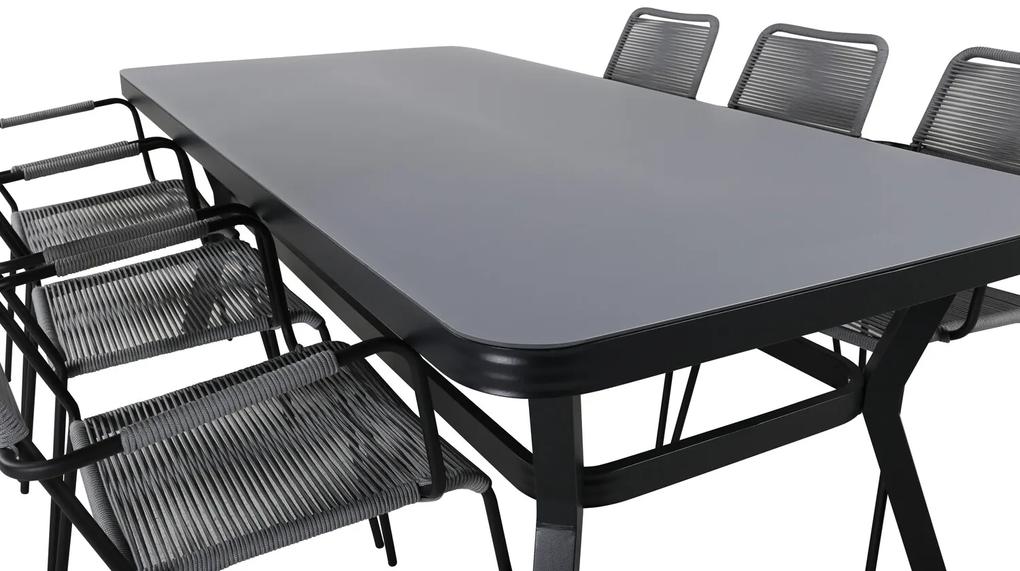 Σετ Τραπέζι και καρέκλες Dallas 2985, Spraystone, Σχοινί | Epipla1.gr