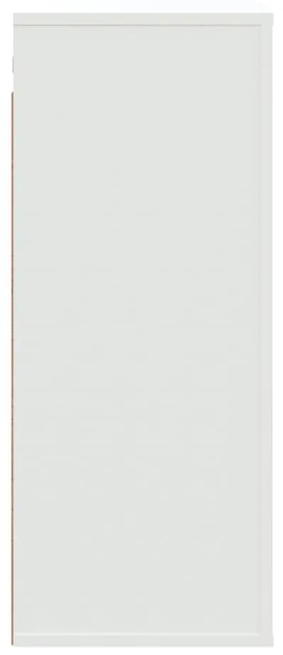 vidaXL Ντουλάπι Τοίχου Λευκό 80x33x80 εκ. από Επεξεργασμένο Ξύλο