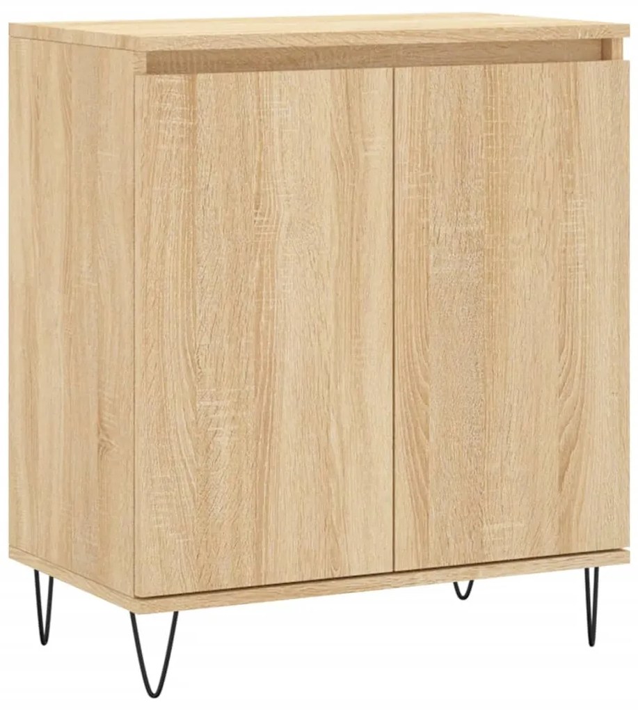vidaXL Συρταριέρα Sonoma Δρυς 60x35x70 εκ. Επεξεργασμένο Ξύλο