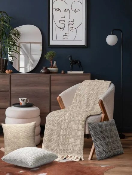 Διακοσμητικό Μαξιλάρι HERHALING BEIGE διακοσμητική-μαξιλαροθήκη-45-x-45-εκ