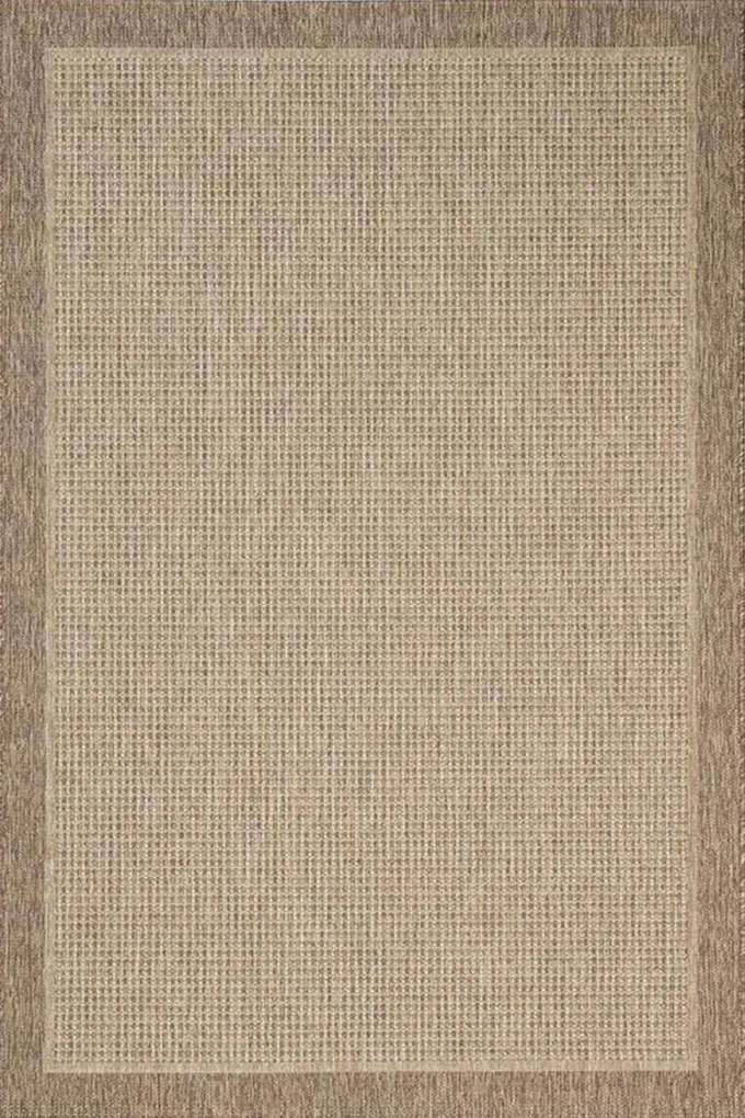 Χαλί Ethnik 202822C Brown-Caramel Beige New Plan 133X190cm