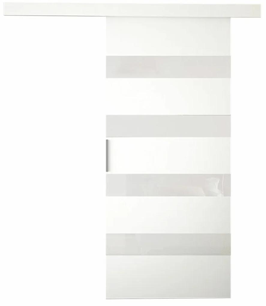 Συρόμενες πόρτες Atlanta 180, 31 kg, Άσπρο, Πλαστικοποιημένη μοριοσανίδα, Αλουμίνιο | Epipla1.gr