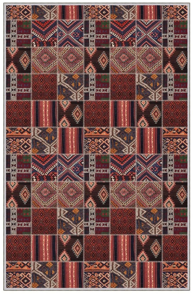 Χαλί Hmnt869 478HFT2482 Bordo-Multi Conceptum Hypnose 80X150cm