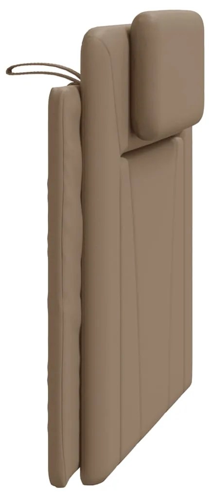 vidaXL Μαξιλάρι για Κεφαλάρι Καπουτσίνο 100 εκ. από Συνθετικό Δέρμα