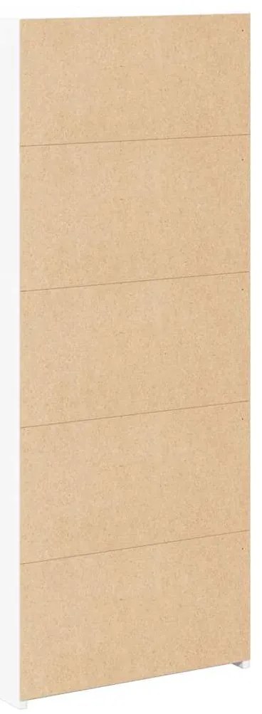 vidaXL Ντουλάπι Μαύρο 50x42,5x124 εκ. από Επεξεργασμένο Ξύλο