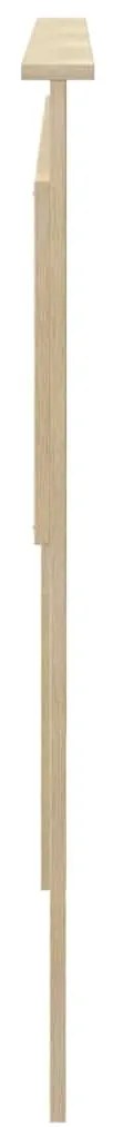 vidaXL Κεφαλάρι με κεφαλάρι Δρύς Sonoma 180 cm Επεξεργασμένο ξύλο