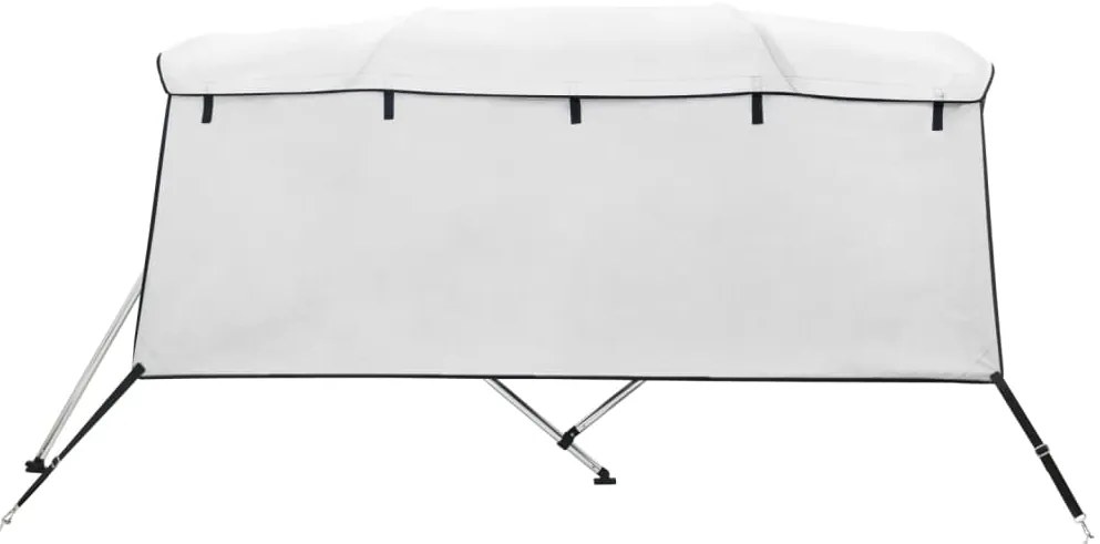 vidaXL Τέντα Σκάφους με 4 Αψίδες Τοιχώματα 243x(230-244)x137 εκ.