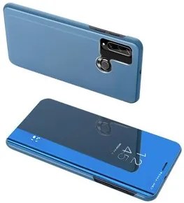 POWERTECH θήκη Clear view MOB-1518, Huawei Y6p, μπλε
