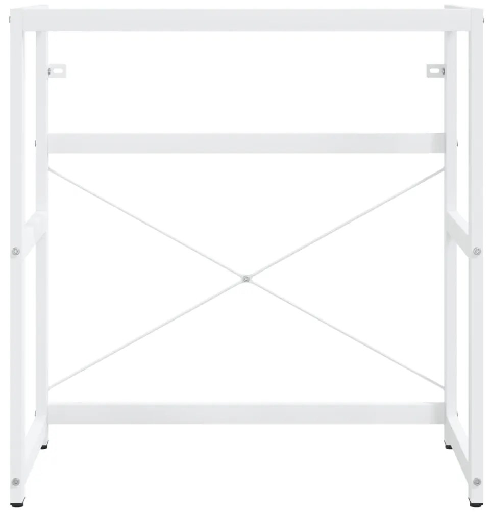 vidaXL Έπιπλο Μπάνιου Λευκό 79 x 38 x 83 εκ. Σιδερένιο