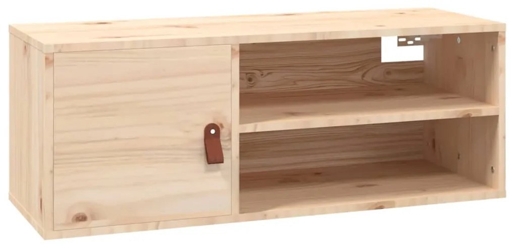 vidaXL Ντουλάπια Τοίχου 2 τεμ. 80x30x30εκ. από Μασίφ Ξύλο Πεύκου