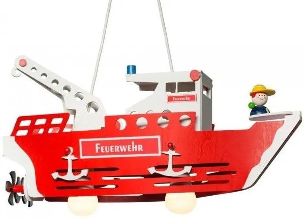 Κρεμαστό φωτιστικό οροφής Elobra Fire Department Boat Fred