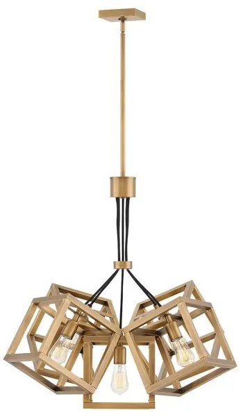 Κρεμαστό Φωτιστικό Οροφής 5xE27 Ensemble Quintiesse Elstead Lighting-QN-ENSEMBLE5P-BB-Μπρονζέ QN-ENSEMBLE5P-BB
