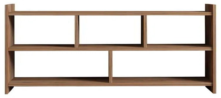 Έπιπλο τηλεόρασης Kapri pakoworld σε sonoma απόχρωση 120x28x55εκ