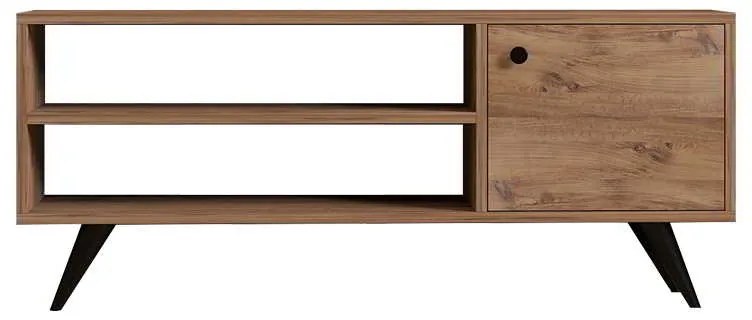 Έπιπλο τηλεόρασης Wison pakoworld σε sonoma απόχρωση 120x29x50εκ