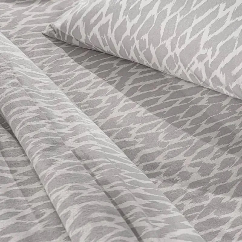 Σετ Σεντόνια Φανελένια King Size 270x265 Magma Silver 5206480672941