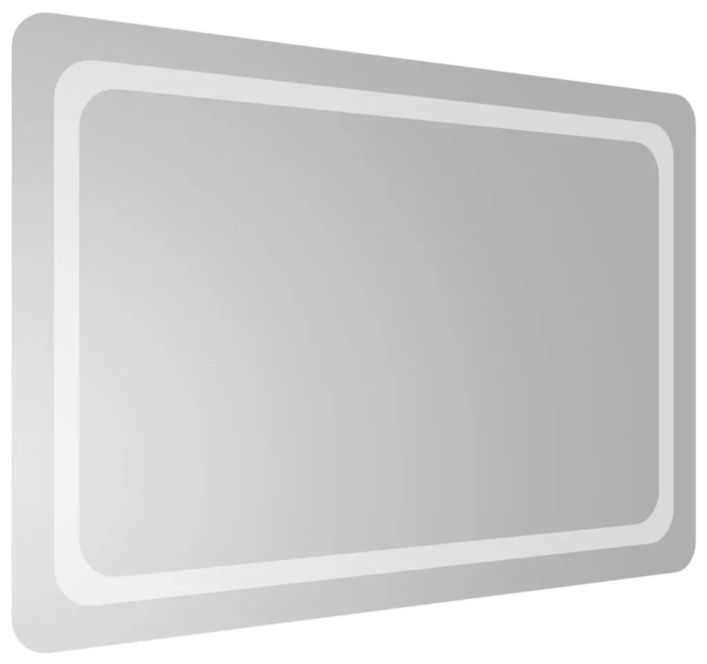 vidaXL Καθρέφτης Μπάνιου με LED 60x90 εκ.